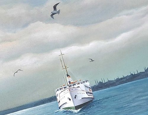 İstanbul'un Şehir Hatları gemisi